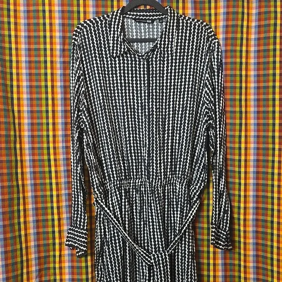 Marimekko For Uniqlo Rayon Jumpsuit Sz L - Picture 2 of 7